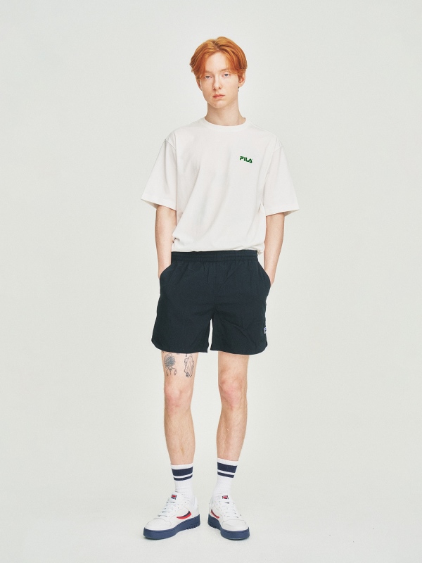 韓國FILA - Sportslife Half Pants (BLACK) 