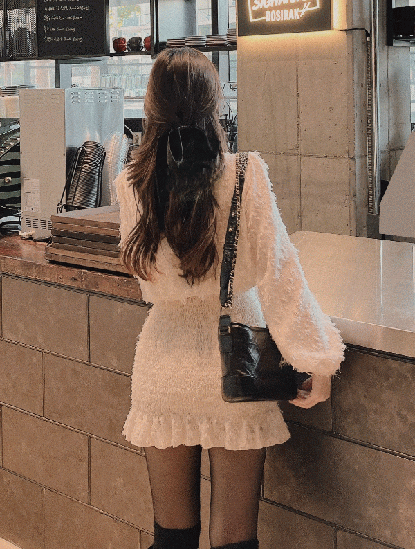 melted-[신상5%할인] 페더스모크 ops♡韓國女裝連身裙