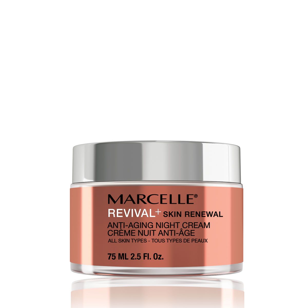 【限定優惠】Marcelle Revival+ Skin Renewal Anti-Aging Night Cream - 75 mL