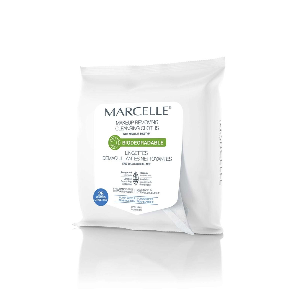 【限定優惠】Marcelle Biodegradable and Recyclable Ultrasoft Cleansing Cloths