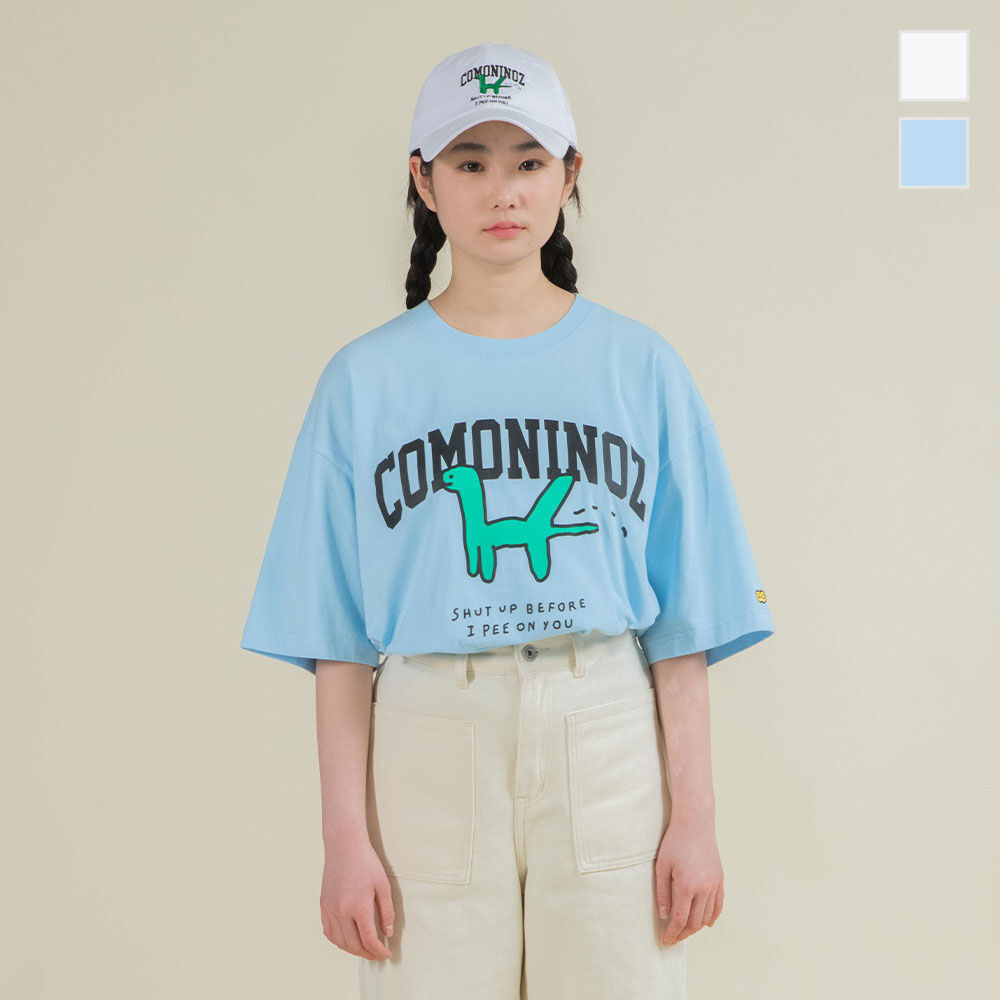 【限時優惠】Comoninoz X Joguman Studio Collaboration Logo T-shirt | BLUE