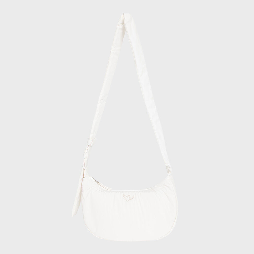What it isNt - Angel Nylon Mini Hobo Bag Ivory