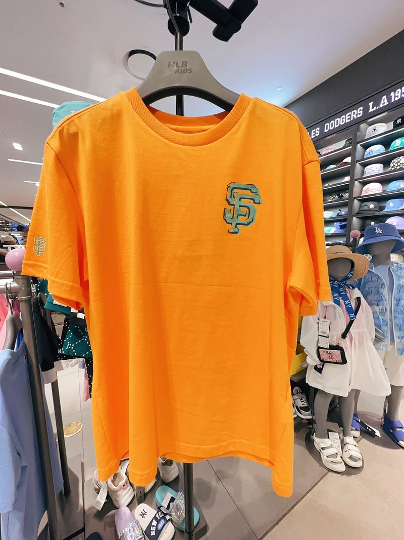 【限時優惠】MLB KIDS | Like Pop Art T-shirt San Francisco Giants - Orange
